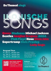 Aktuell: Chor «BeThuned»: Ikonische Songs